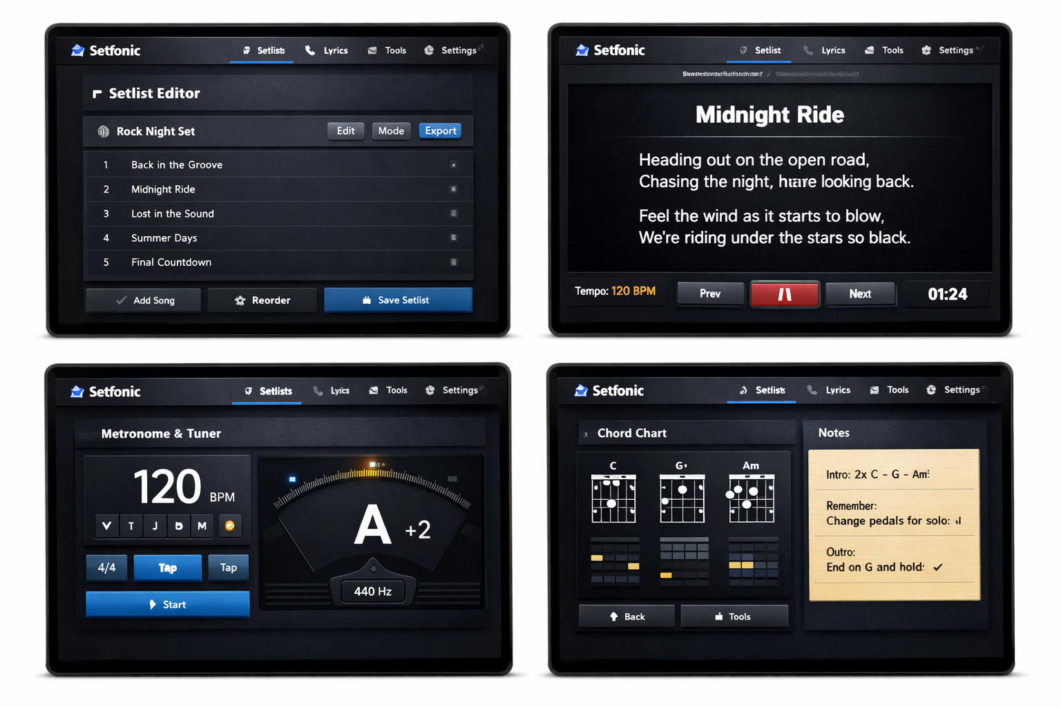 Capturas de Setfonic